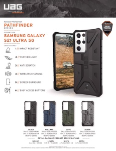 Ốp UAG PATHFINDER Galaxy S21 Ultra 5G (chính hãng)